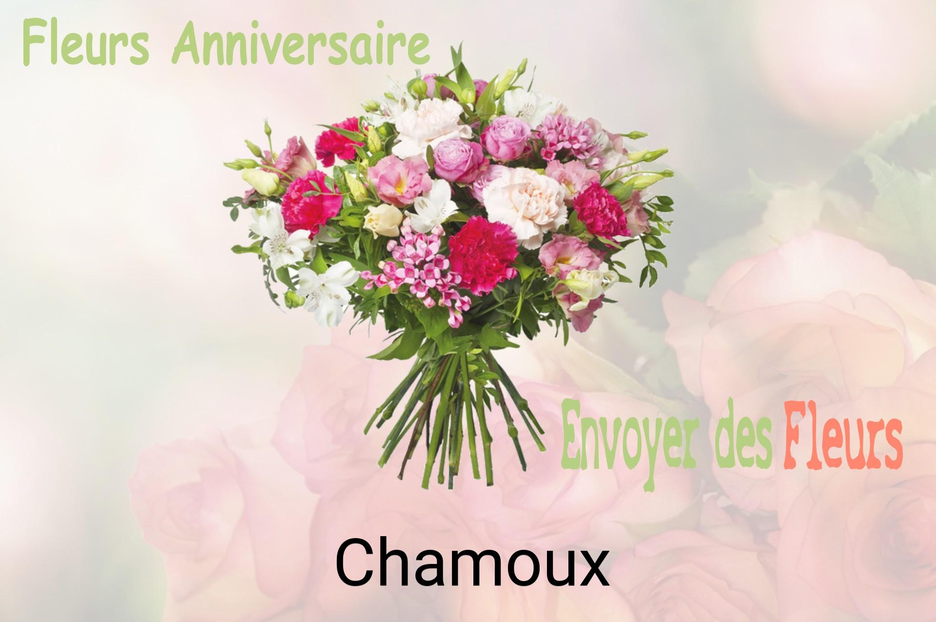 Bouquet de fleurs d’anniversaire livré à Chamoux